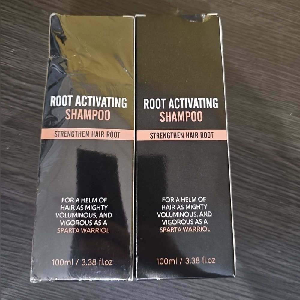 New 2 Sealed Root Activating Shampoo 3.38 oz Each